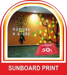 SUNBOARD VINYL PRINT